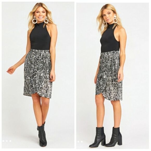 Nwt Show Me Your MuMu Viper Wrap Skirt - Picture 1 of 10